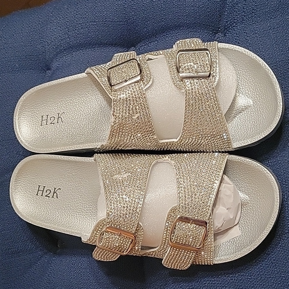 H2K Silver Rhinestone Size 11 - Picture 3 of 3
